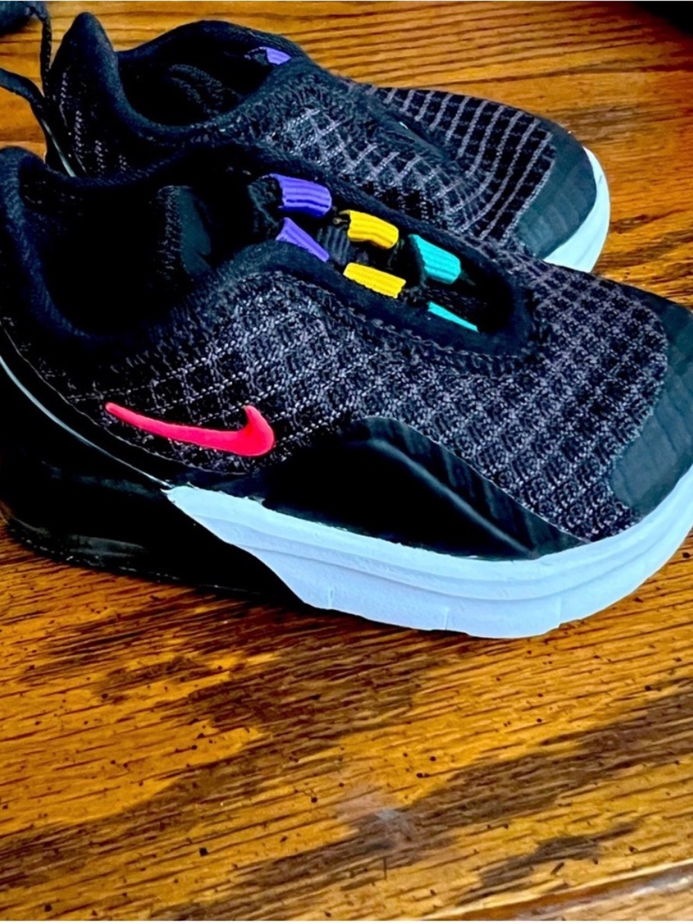 Nike Air Max Motion 2 Black AQ2744-009 Baby Unisex Toddler Size 4C - Picture 4 of 14